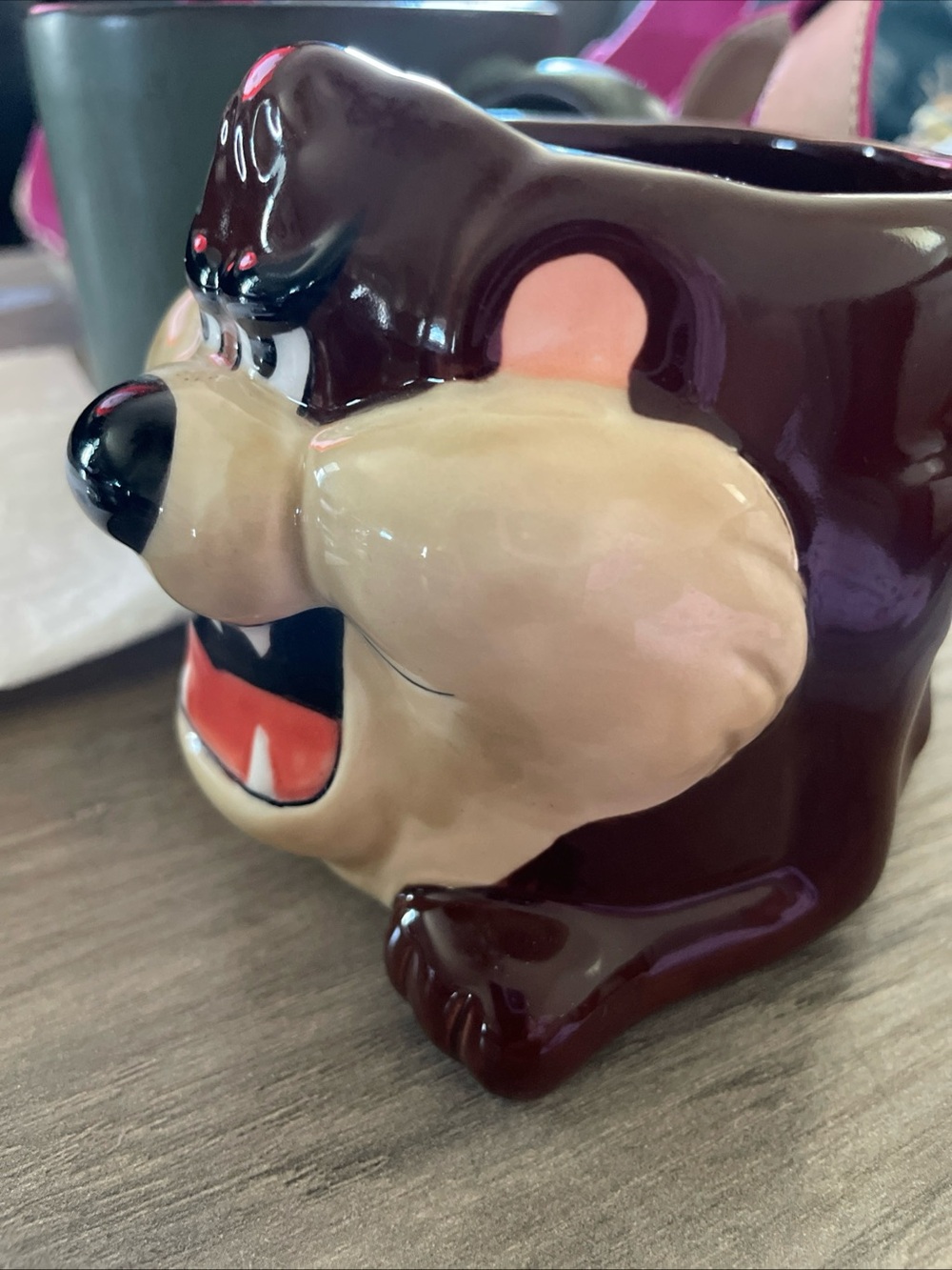 Vintage 80’s warner bros Tasmanian Devil National lampoon Clark Griswold Mug - Picture 7 of 8
